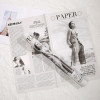 Калька газета "Paper" (20 л.) - #124 Серый